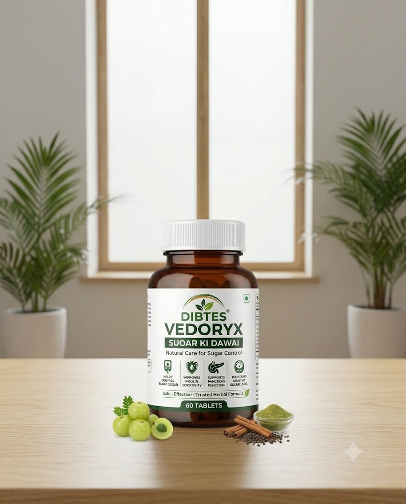 DIBTES VEDORYX – Natural Care for Sugar Control (60 Tablets)