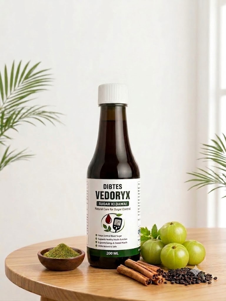 DIBTES VEDORYX – Natural Care for Sugar Control (200 ml Liquid Syrup)